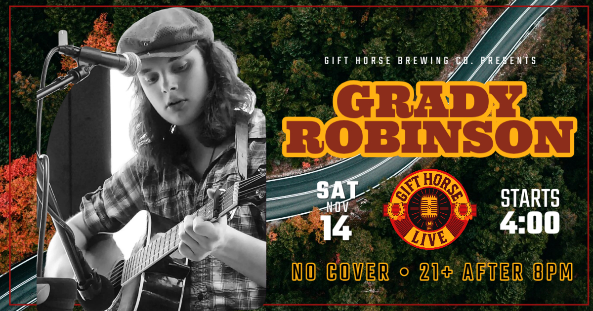 Grady Robinson November 14 4PM